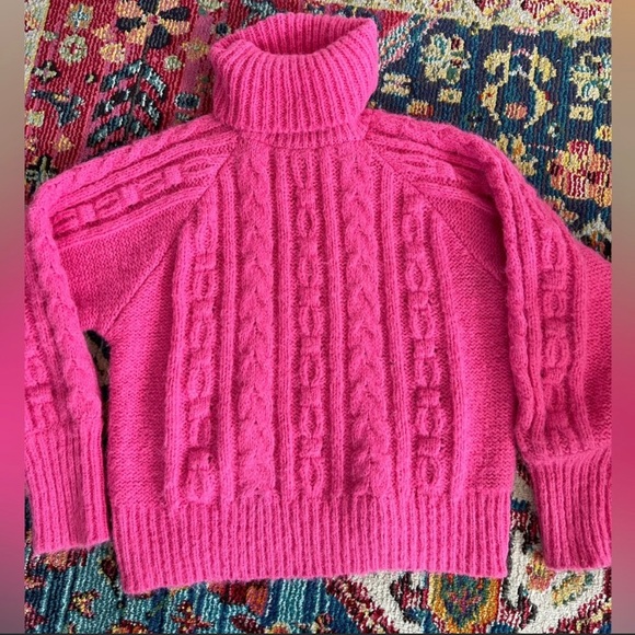 Hot Pink Sweater - Picture 2 of 5